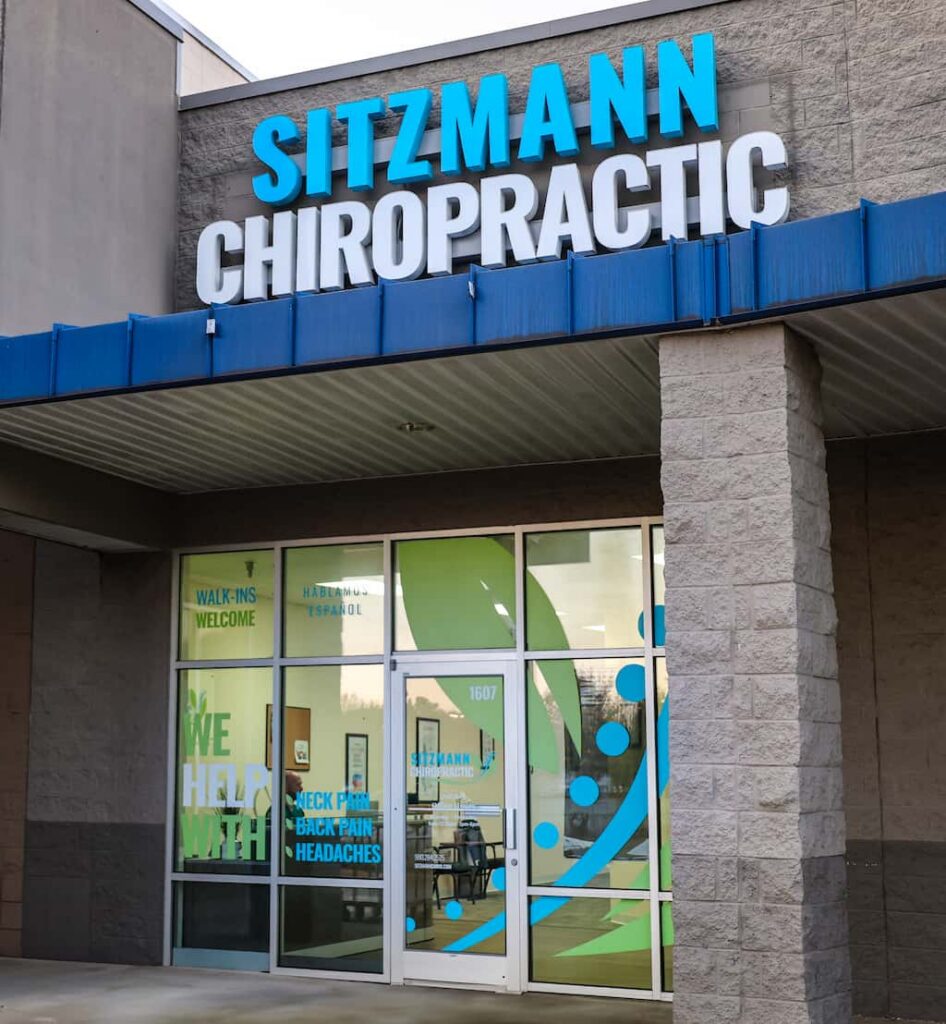 Chiropractic clinic exterior